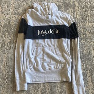 Adult small long sleeve hoodie shirt